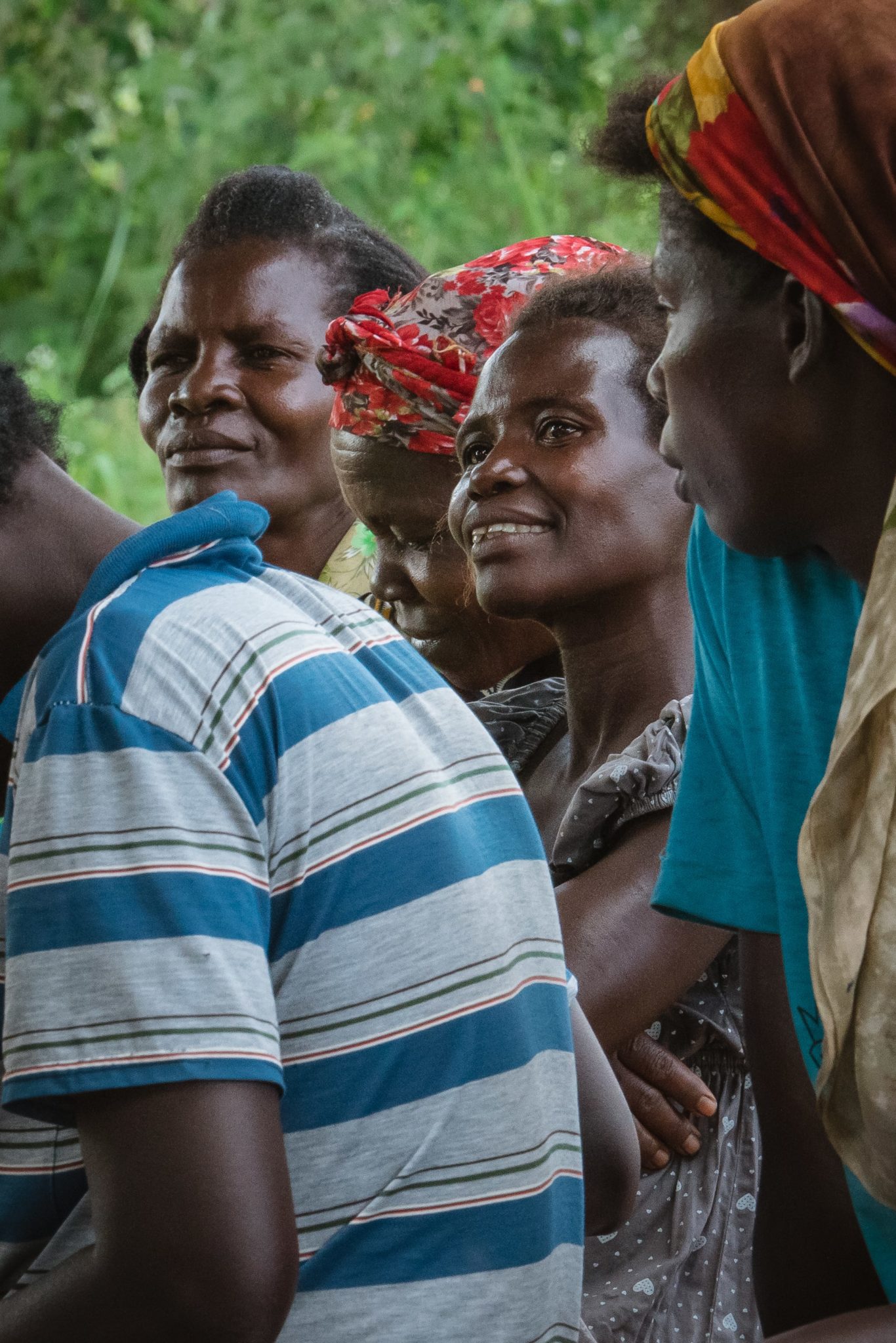 Community members at a Cycle Connect gathering